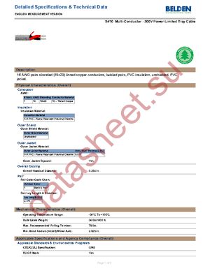 9410 060U1000 datasheet  